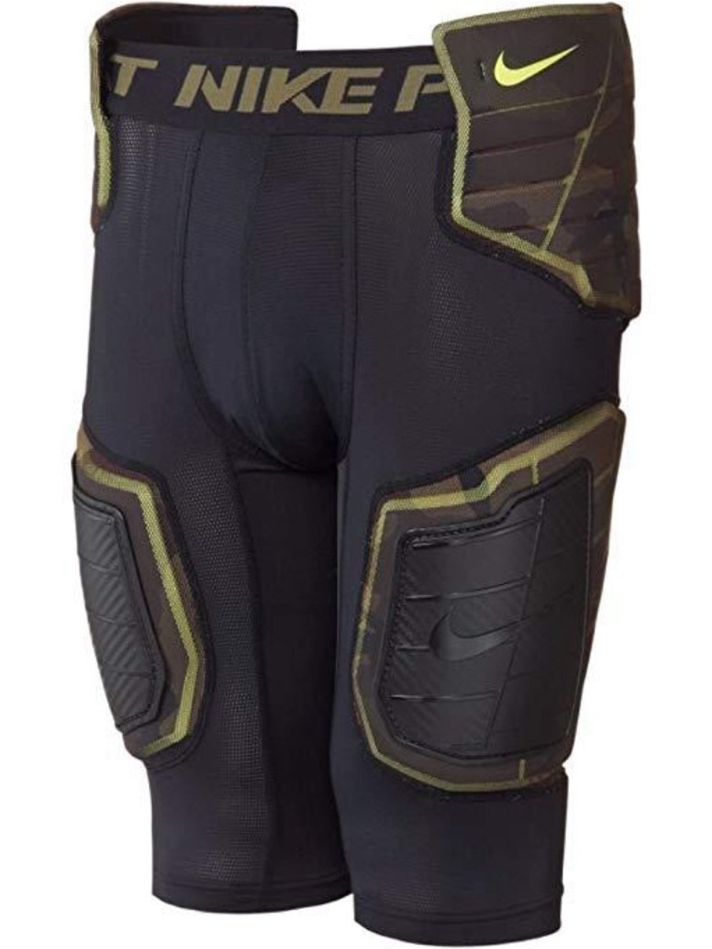 RARE COLOR Nike Pro Combat Padded Compression Football - Black and Camo